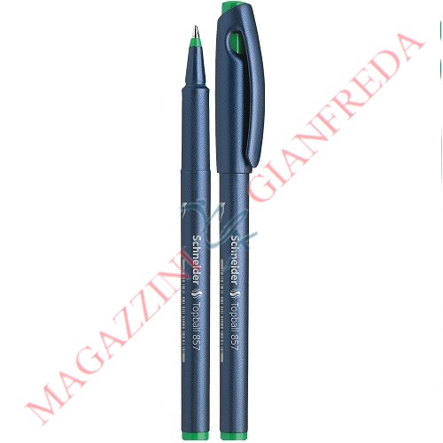 PENNA ROLLER TOPBALL SCHNEIDER 857 VERDE